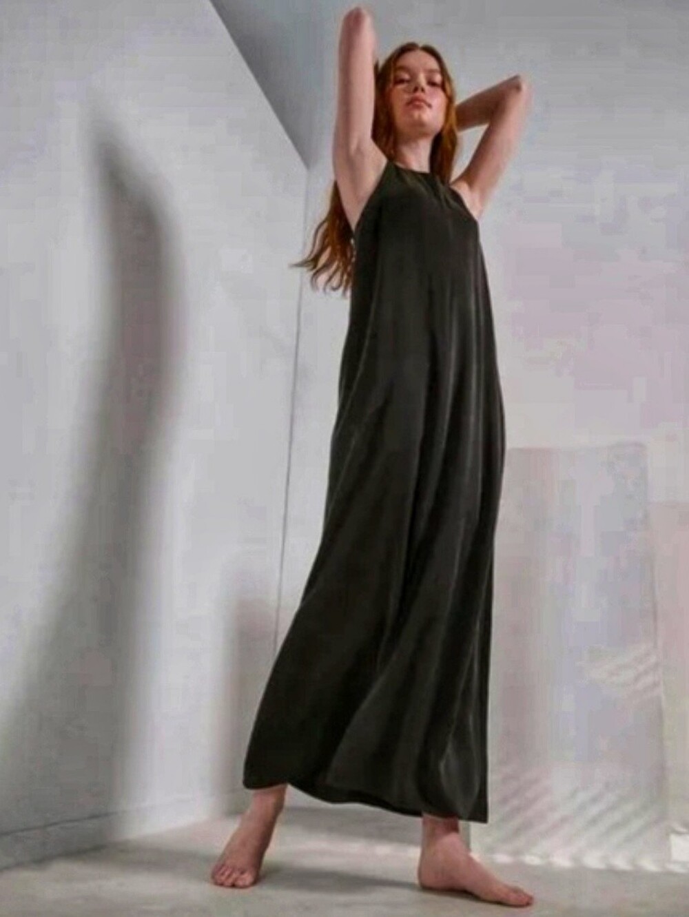 Lunya Silk Racerback Maxi - Picture 2 of 9